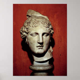 Head of Apollo from Ephesus Poster