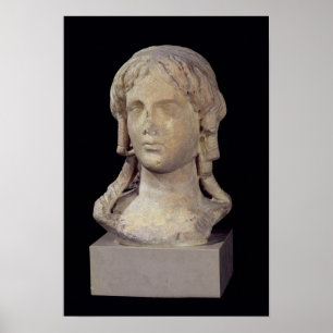 Head of Berenice I or Cleopatra I Poster