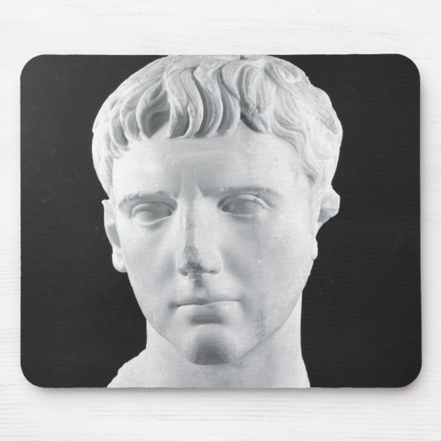 Head of Caesar Augustus Mouse Mat (Front)