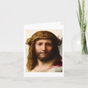 Head of Christ by Correggio c 1530 card  