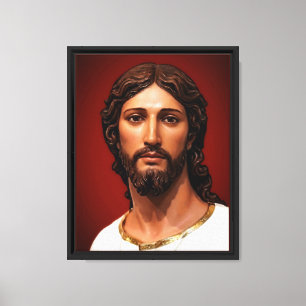 Head of Christ by Mark Edward Westerfield after MB Canvas Print