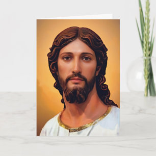 Head of Christ by Mark Edward Westerfield after MB Card