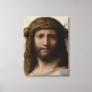 Head of Christ Canvas Print