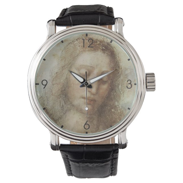 Head of Christ (Christianity) (Leonardo da Vinci) Watch (Front)