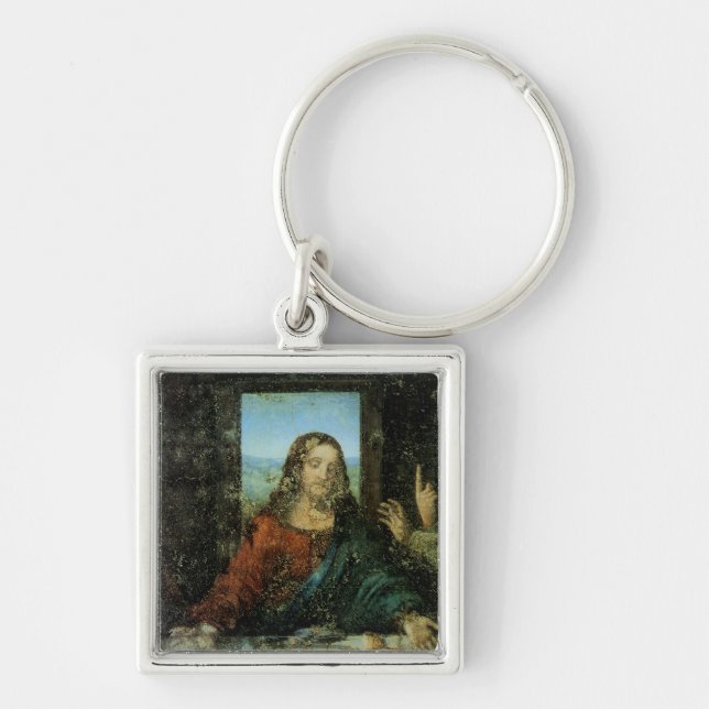 Head of Christ from The Last Supper Key Ring (Front)