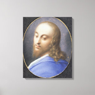 Head of Christ, miniature Canvas Print