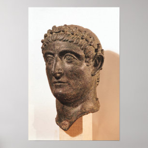 Head of Constantine the Great Poster