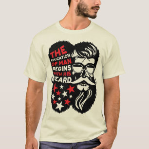 head of death hipster citation barbu education beg T-Shirt