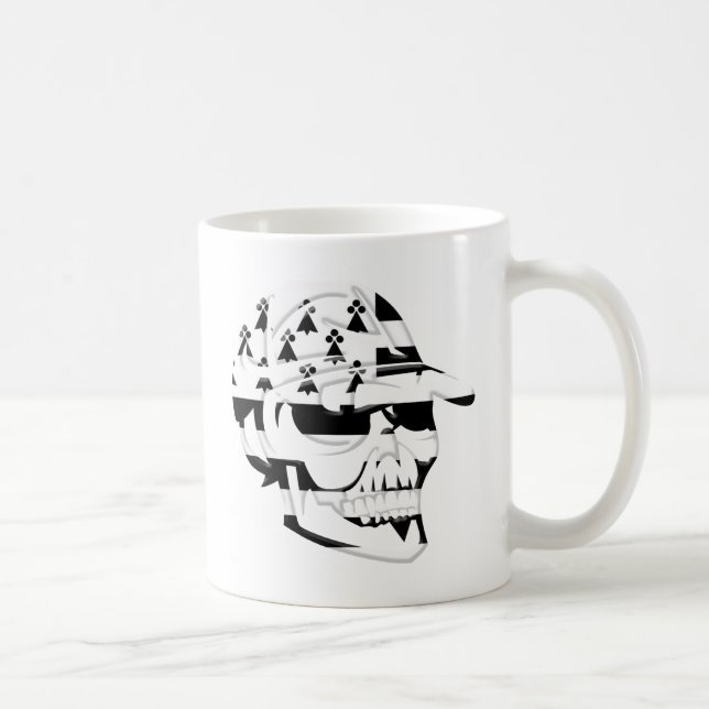 Head of Death of Brittany Coffee Mug (Right)