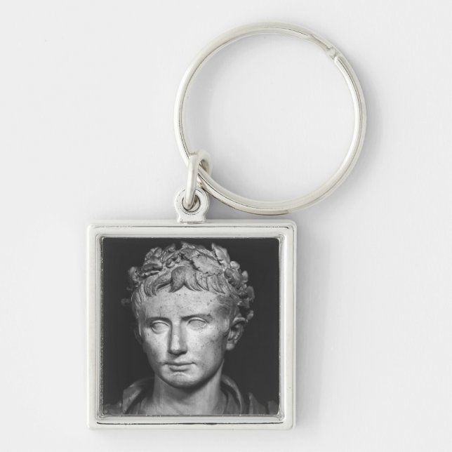 Head of Emperor Augustus Key Ring (Front)