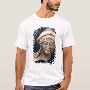 Head of Hermes wearing a pilos T-Shirt