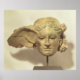 Head of Hypnos, or Sleep Poster