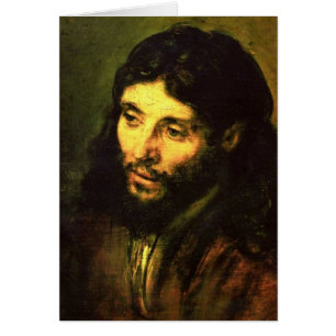 Head of Jesus By Rembrandt