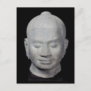 Head of King Jayavarman VII  Bayon Style Postcard