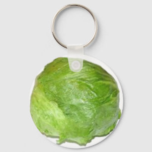 Head of Lettuce Key Ring