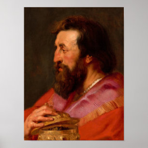 Head of One of the Three Kings, Melchior Poster