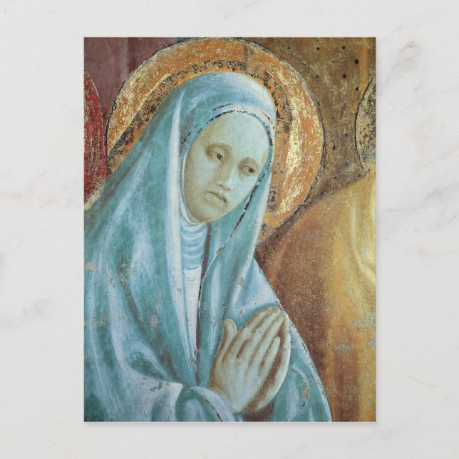Head of Saint Anne from the Presentation of Postcard (Front)