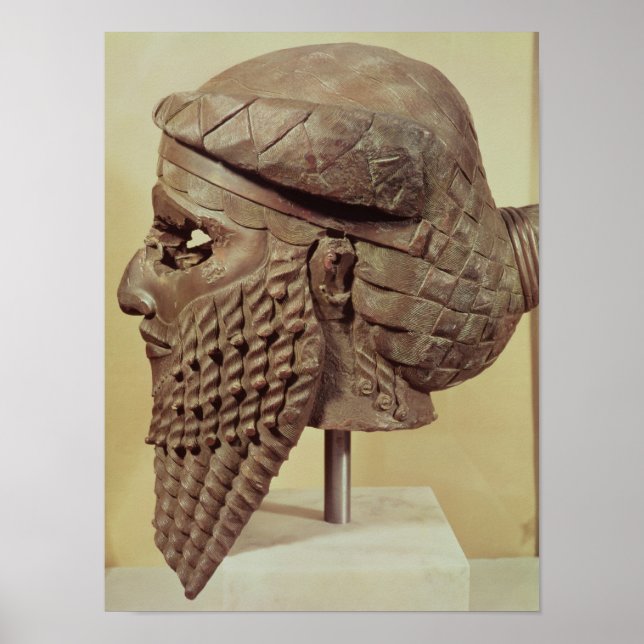 Head of Sargon I  2400-2200 BC Poster (Front)