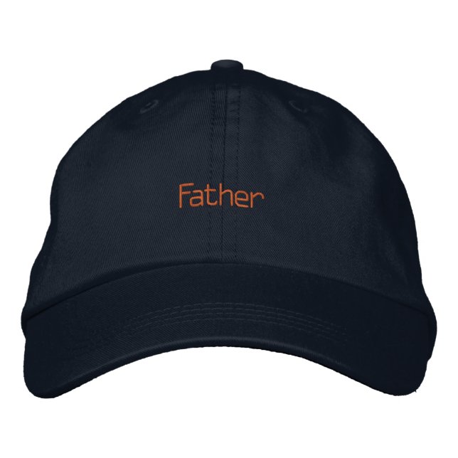 Head of the Boss, Father Text Cap Baseball Trucker (Front)