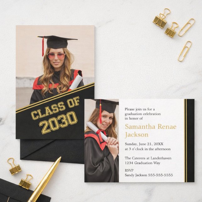 Head Of The Class Graduation Invitation (Creator Uploaded)