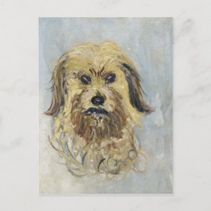 Head of the Dog by Claude Monet Postcard
