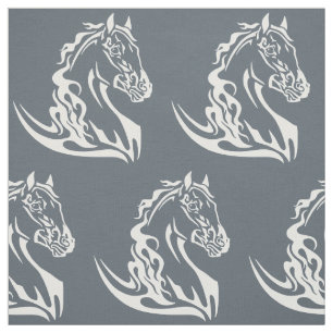 head of the horse fabric