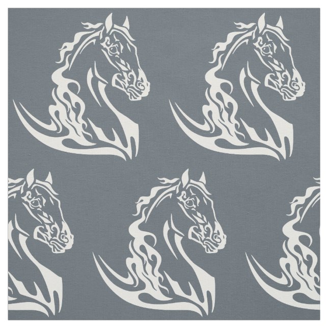 head of the horse fabric (Swatch)