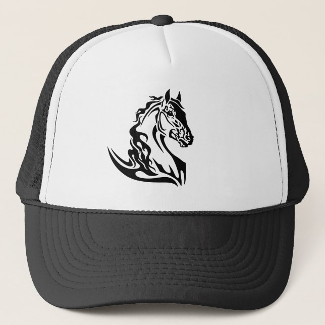 head of the horse trucker hat (Front)