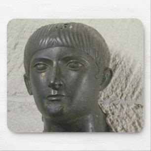 Head of young man, aka 'The Young Aquitaine Mouse Mat