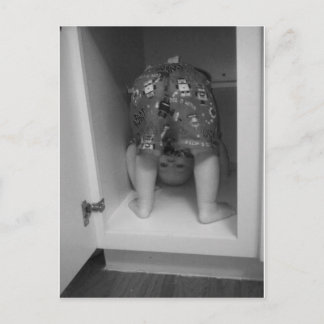 Head over heels photography postcard