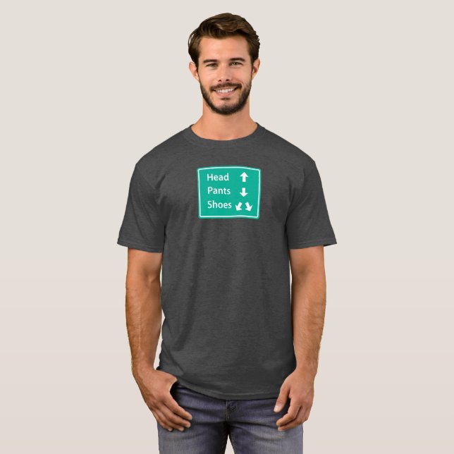 Head, pants, shoes. T-Shirt (Front Full)