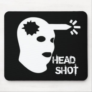 HEAD SHOT MOUSE MAT
