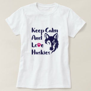 Head Siberian Husky Vintage  T-Shirt