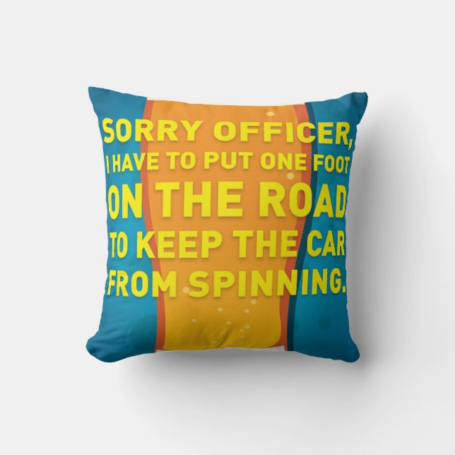 Head Spins Cushion (Front)