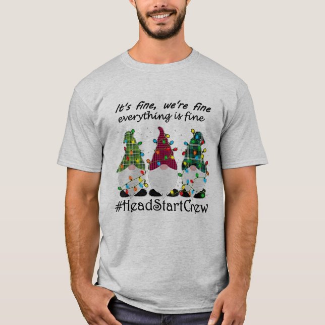 Head Start Crew Gnomes T-Shirt (Front)