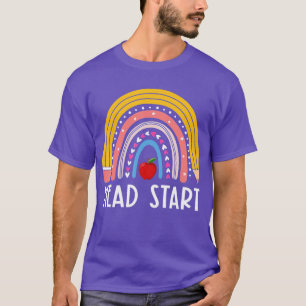 Head Start Rainbow Headstart Teacher First Day Of T-Shirt