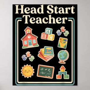Head Start Teacher Childhood Education Teachers Poster