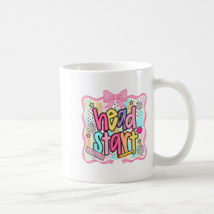 Head Start Team Homeschool Teacher Headstart Back  Coffee Mug