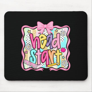 Head Start Team Homeschool Teacher Headstart Back Mouse Mat