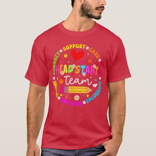 Head Starteam Homeschooleacher Headstart Backo Sch T-Shirt (Front)