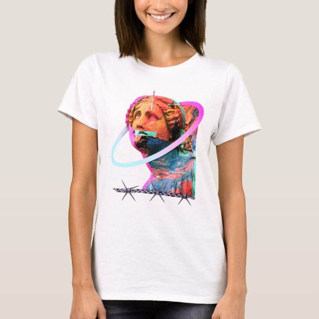 Head Statue Aesthetic T-Shirt (Front)