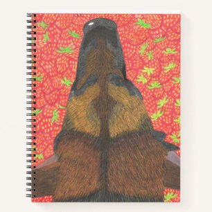 Head&Strawberry notebook