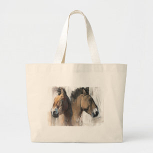 Head Study Large Tote Bag