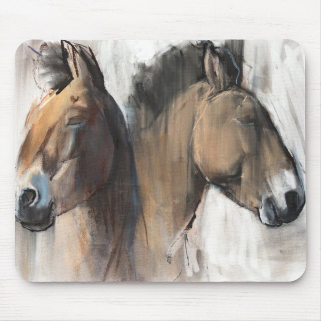 Head Study Mouse Mat (Front)