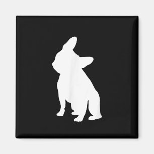 Head Tilt Apparel Frenchie Head Bulldog Lover Gift Magnet