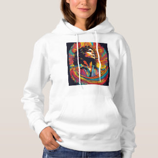 Head-Turning Style ArtisticHoodie Colourful Confid Hoodie