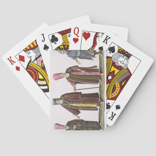 Head Usher of the Harem, Captain of the Harem Ushe Playing Cards (Back)