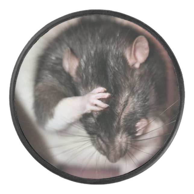 Headache Hockey Puck (Front)