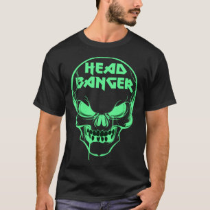 Headbanger Heavy Metal Rocker Dubstep Techno Rave  T-Shirt