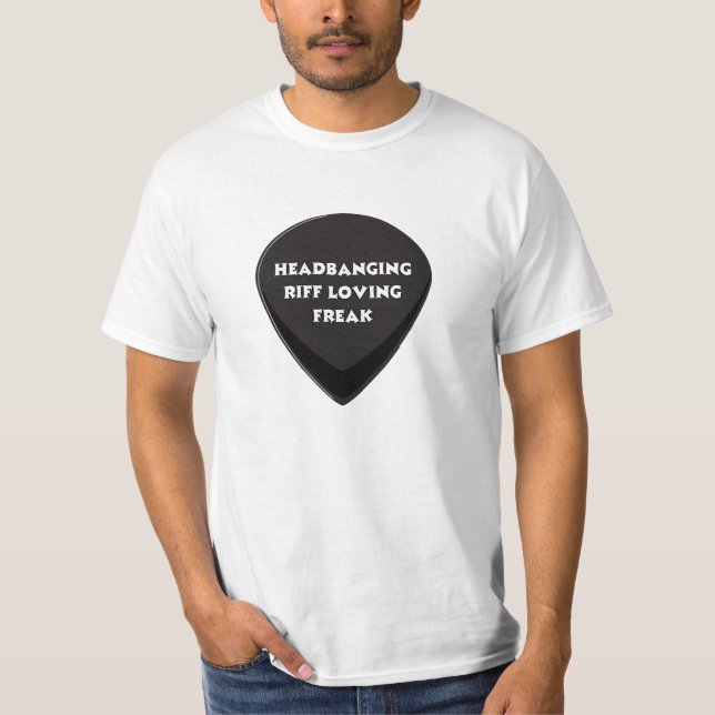 Headbanging, Riff Loving Freak T-Shirt (Front)
